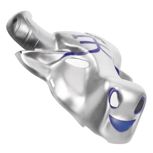Homoyoyo Realistische Kuhkopf Maske Komfortabel Wiederverwendbar Für Karneval Cosplay Tierkostüm Party Halloween Auffällig Silber Homoyoyo Realistische Kuhkopf Maske Komfortabel Wiederverwendbar Für Karneval Cosplay Tierkostüm Party Halloween Auffällig Silber von Homoyoyo