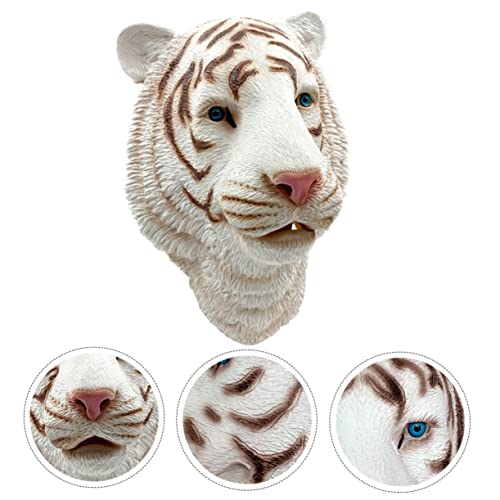 Homoyoyo Realistische Tiger Für Halloween - Tierkopf Für Kostümzubehör - Maskerade Und Cosplay Auf Der Halloween Party Perfektes Accessoire Für Homoyoyo Realistische Tiger Für Halloween - Tierkopf Für Kostümzubehör - Maskerade Und Cosplay Auf Der Halloween Party Perfektes Accessoire Für von Homoyoyo