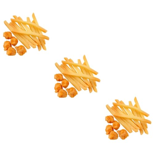 Homoyoyo Realistisches Künstliches Fast Food Set Mit Gefälschten Pommes Frites Und Hähnchen-Popcorn Für Küche - Restaurant Und Schaufenster Dekoration – Perfekte Deko Idee Homoyoyo Realistisches Künstliches Fast Food Set Mit Gefälschten Pommes Frites Und Hähnchen-Popcorn Für Küche - Restaurant Und Schaufenster Dekoration – Perfekte Deko Idee von Homoyoyo
