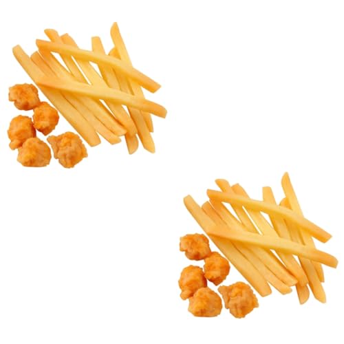 Homoyoyo Realistisches Set Aus Gefälschten Pommes Frites Und Hähnchen-Popcorn Für Küchen- Und Restaurantdekoration – Perfekt Für Schaufenster Und Kreative Deko Ideen Homoyoyo Realistisches Set Aus Gefälschten Pommes Frites Und Hähnchen-Popcorn Für Küchen- Und Restaurantdekoration – Perfekt Für Schaufenster Und Kreative Deko Ideen von Homoyoyo