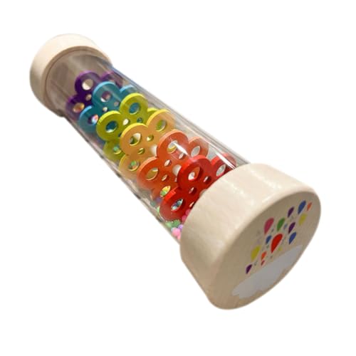 Homoyoyo Regenmacher Regenstab-Shaker – Sensorisches Musikinstrument Für Babys Und Kleinkinder - Ideales Akustisches Aus Holz 20 x 6 cm Perfekt Für Kreative Spielstunden Homoyoyo Regenmacher Regenstab-Shaker – Sensorisches Musikinstrument Für Babys Und Kleinkinder - Ideales Akustisches Aus Holz 20 x 6 cm Perfekt Für Kreative Spielstunden von Homoyoyo