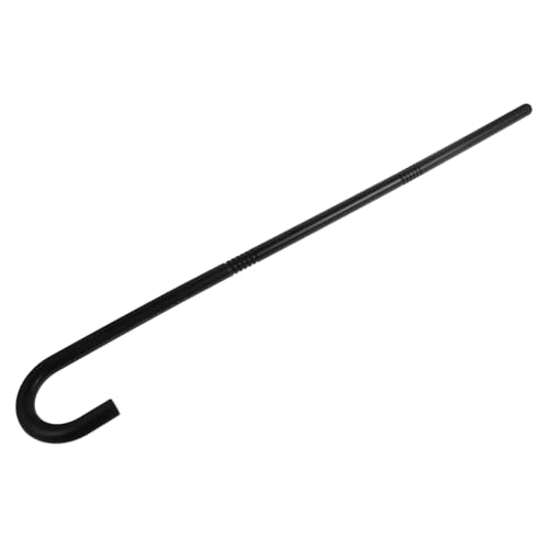 Homoyoyo Retro -Dressing -Krücken deko Spielzeugstock Halloween-Kostüme Spazierstöcke Halloween-Mitarbeiter Rohrstütze Kostüm Spazierstöcke Streetdance-Zubehör Plastik Black von Homoyoyo