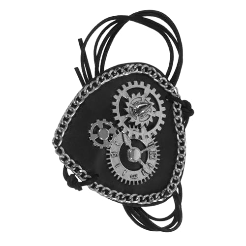 Homoyoyo Retro Gear Augenklappe Einäugig Piraten Augenklappe für Erwachsene Halloween Party Zubehör Elastisches Band Komfortabel und Langlebig Homoyoyo Retro Gear Augenklappe Einäugig Piraten Augenklappe für Erwachsene Halloween Party Zubehör Elastisches Band Komfortabel und Langlebig von Homoyoyo