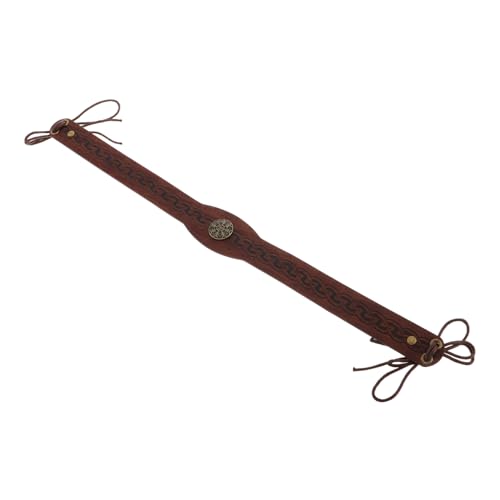 Homoyoyo Retro Viking Stirnband Renaissance mittelalterliche Kopfbedeckung Haarband für Party Renaissance -Kostüm -Accessoires für Frauen -Haarschmuck für Männer Pu Homoyoyo Retro Viking Stirnband Renaissance mittelalterliche Kopfbedeckung Haarband für Party Renaissance -Kostüm -Accessoires für Frauen -Haarschmuck für Männer Pu von Homoyoyo