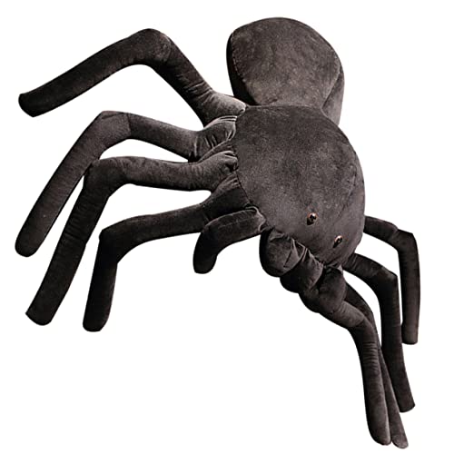 Homoyoyo Riesige Plüsch Spinne XXL - Realistisches Kuscheltier Für Halloween - 30 cm Großes Stofftier Für Lustige Streiche Und Dekoration Ideal Für Spinnenliebhaber Und Gruselfans von Homoyoyo