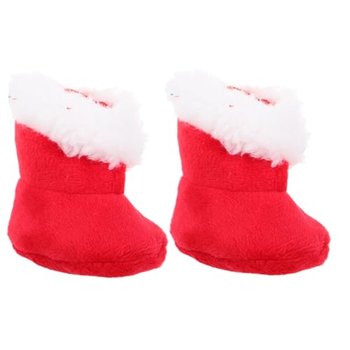 Homoyoyo Rote Weihnachtsstiefel mit Fellimitat Puppenschuhe für Amerikanische Puppen Dekorative Schuh Ornamente Detailgetreues Design für Puppenhaus Deko und DIY Bastelprojekte Homoyoyo Rote Weihnachtsstiefel mit Fellimitat Puppenschuhe für Amerikanische Puppen Dekorative Schuh Ornamente Detailgetreues Design für Puppenhaus Deko und DIY Bastelprojekte von Homoyoyo