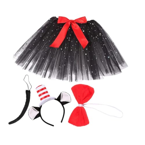 Homoyoyo Rotes und Weißes Katzenkostüm Set mit Katzenohren Haarreif und Schleife Verstellbar Bequemes Material für Halloween Karneval Cosplay Partys und Festlichkeiten Homoyoyo Rotes und Weißes Katzenkostüm Set mit Katzenohren Haarreif und Schleife Verstellbar Bequemes Material für Halloween Karneval Cosplay Partys und Festlichkeiten von Homoyoyo