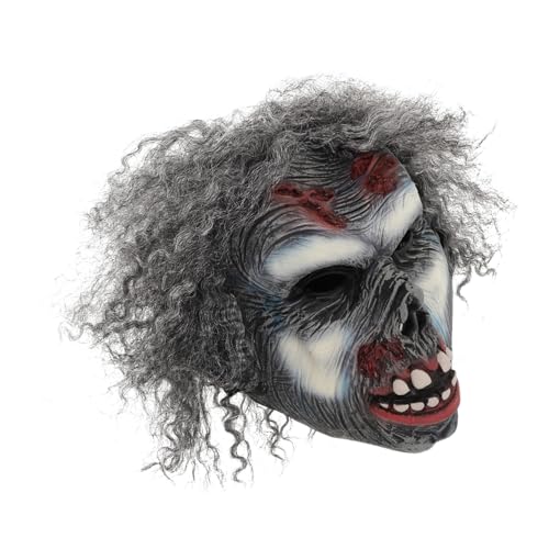 Homoyoyo Scary Halloween Vollkopf aus Weichem Realistische Gruselige Kopfbedeckung für Halloween Party Dekoration und Karneval Kostüm Homoyoyo Scary Halloween Vollkopf aus Weichem Realistische Gruselige Kopfbedeckung für Halloween Party Dekoration und Karneval Kostüm von Homoyoyo