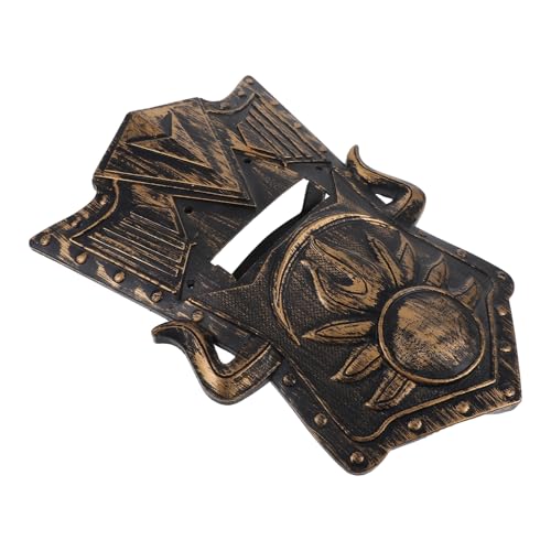 Homoyoyo Junge Mädchen Mittelalter Ritter Schild Spielzeug Für Rollenspiele Halloween Und Cosplay Leichtgewichtiges Und Authentisches Zubehör Für Jungen Antik von Homoyoyo