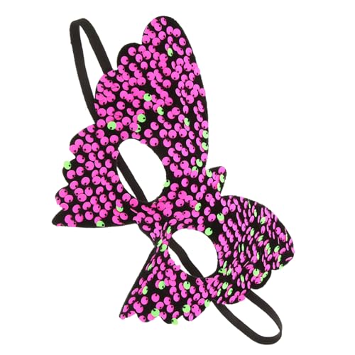 Homoyoyo Schmetterlings-Maske Für Karneval & Halloween – Elegante Halbmaske Mit Pailletten Für Frauen Und Mädchen – Perfekte Requisite Für Kostümpartys in Rosé Homoyoyo Schmetterlings-Maske Für Karneval & Halloween – Elegante Halbmaske Mit Pailletten Für Frauen Und Mädchen – Perfekte Requisite Für Kostümpartys in Rosé von Homoyoyo
