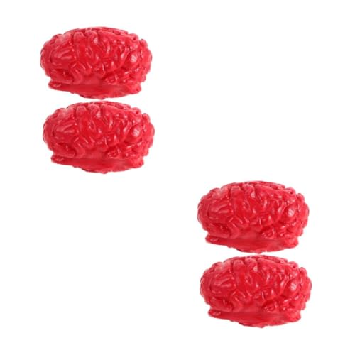 Homoyoyo Set Blutige Requisiten Für Halloween - Gruselige Gefälschte Menschliche Gehirne - Perfekte Dekoration Für Spukhäuser Und Schaurige Partys in Rot Homoyoyo Set Blutige Requisiten Für Halloween - Gruselige Gefälschte Menschliche Gehirne - Perfekte Dekoration Für Spukhäuser Und Schaurige Partys in Rot von Homoyoyo