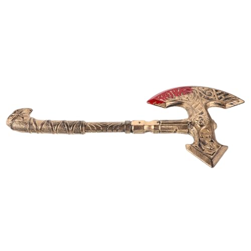 Homoyoyo Simulierte Waffenprops Halloween-Cosplay-Stütze Halloween-Cosplay-Requisiten simulierte Axtstütze gefälschte für Leistung dekorative Axtstütze Plastik Golden Homoyoyo Simulierte Waffenprops Halloween-Cosplay-Stütze Halloween-Cosplay-Requisiten simulierte Axtstütze gefälschte für Leistung dekorative Axtstütze Plastik Golden von Homoyoyo