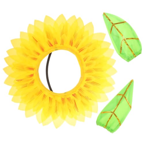 Homoyoyo Sonnenblumen-Kostüm Set – Lustige Kopfbedeckung Mit Blatthandschuhen Für Cosplay - Partys Und Festivals – Ideal Für Und Erwachsene Um Fröhliche Akzente Zu Setzen Homoyoyo Sonnenblumen-Kostüm Set – Lustige Kopfbedeckung Mit Blatthandschuhen Für Cosplay - Partys Und Festivals – Ideal Für Und Erwachsene Um Fröhliche Akzente Zu Setzen von Homoyoyo