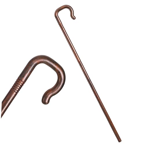 Homoyoyo Stabsstock Spazierstock Für Halloween-Rohr Stanchionen Goldener Haken Im Freien Gehstockstütze Haken Kostüm Halloween-partyzubehör Rahmen Gehen Plastik von Homoyoyo