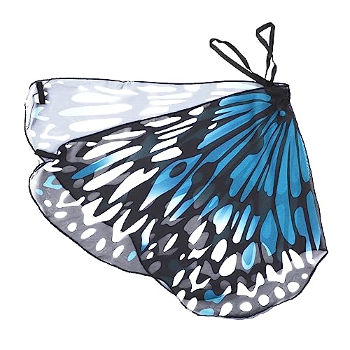 Homoyoyo Strandschal für Party Mädchen Schmetterlingsflügel Schalflockenflügel Butterfly Wings Bulk Flügel Schal Schmetterlingsumhangflügel Polyester Blue Homoyoyo Strandschal für Party Mädchen Schmetterlingsflügel Schalflockenflügel Butterfly Wings Bulk Flügel Schal Schmetterlingsumhangflügel Polyester Blue von Homoyoyo