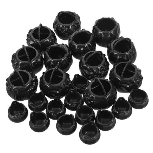 Homoyoyo Teiliges Mini Halloween Kessel Set aus Schwarzem Mini und Eimer Deko Leicht Kompakt für Puppenhaus Halloween Party Festival und Kreative Mikro Landschaft Gestaltung Homoyoyo Teiliges Mini Halloween Kessel Set aus Schwarzem Mini und Eimer Deko Leicht Kompakt für Puppenhaus Halloween Party Festival und Kreative Mikro Landschaft Gestaltung von Homoyoyo