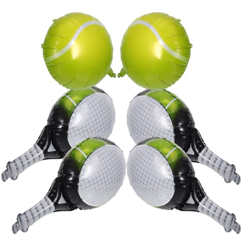 Homoyoyo 【Tennis Party Luftballons Grün】1 Set Grün Tennis Party, Ball Folienballons Dekoration für Männer Frauen Sport Themed Geburtstag Dekor Supplies Homoyoyo 【Tennis Party Luftballons Grün】1 Set Grün Tennis Party, Ball Folienballons Dekoration für Männer Frauen Sport Themed Geburtstag Dekor Supplies von Homoyoyo