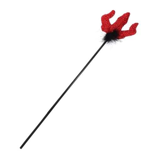 Homoyoyo Teufelsgabel Halloween Cosplay Requisite Teufelsgabel für Kostümpartys Langlebig Dekoration für Halloween Events für Erwachsene von Homoyoyo