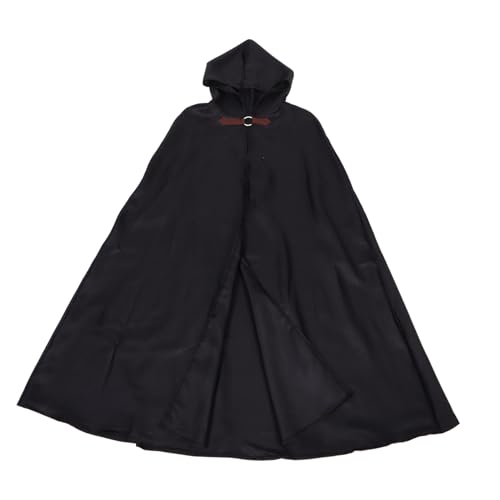 Homoyoyo Umhang Mit Kapuze Für Halloween Gruseliger Umhang Halloween Cape Herren Halloween Kostüm Umhang Mit Kapuze Renaissance Kapuze Mittelalter Umhang Herrenumhang Halloween Umhang von Homoyoyo