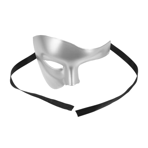 Homoyoyo Karneval Halb-gesichtsmaske Für Männer Vintage Maske Für Kostümpartys Halloween Maskenbälle Elegantes Accessoire Für Herren Stylische Verkleidung Für Besondere Anlässe von Homoyoyo