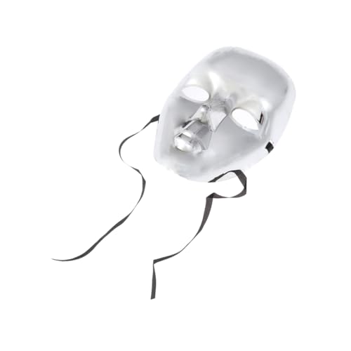 Homoyoyo Vollgesichtsmasken Für Halloween – Karneval Requisiten in Silber - Mit Elastischem Stirnband Für Perfekte - Ideal Für Kostümpartys Und Schaurige Auftritte Homoyoyo Vollgesichtsmasken Für Halloween – Karneval Requisiten in Silber - Mit Elastischem Stirnband Für Perfekte - Ideal Für Kostümpartys Und Schaurige Auftritte von Homoyoyo