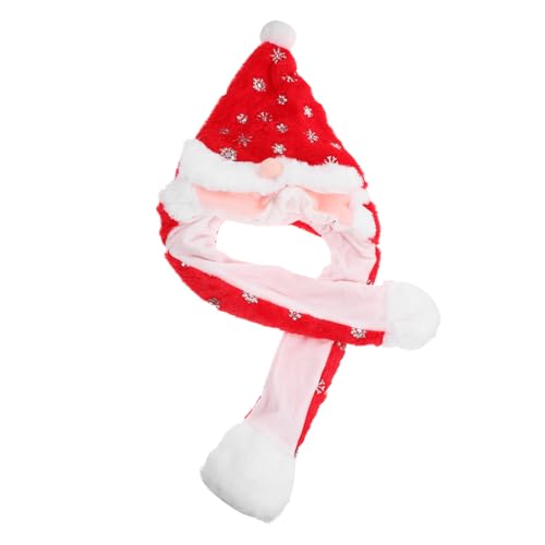 Homoyoyo Weihnachtlicher Plüschhut mit Beweglichen Ohren Weiches Baumwollmaterial Wärmende Kuschelmütze für Erwachsene Kostümzubehör für Weihnachten Party und Cosplay Homoyoyo Weihnachtlicher Plüschhut mit Beweglichen Ohren Weiches Baumwollmaterial Wärmende Kuschelmütze für Erwachsene Kostümzubehör für Weihnachten Party und Cosplay von Homoyoyo