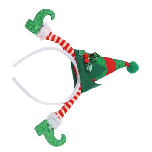Homoyoyo Weihnachtliches Haarreif Stirnband mit Weicher Passform Rutschfest und Komfortabel für Weihnachtsfeiern und Festliche Kostüme bei Erwachsenen von Homoyoyo