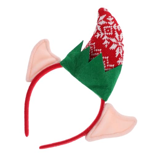 Homoyoyo Weihnachtliches Rentiergeweih Haarreif Antlers Kopfschmuck Weihnachten Party Kostüm Haarschmuck für Damen und Rutschfester Sitz Langlebiges Material Festliche Xmas Deko von Homoyoyo
