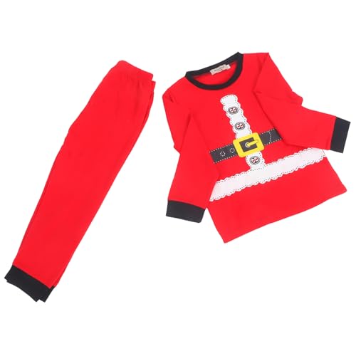 Homoyoyo Weihnachts Schlafanzug Cosplay Santa Claus Langarm Oberteil und Hose Herbst Frühling Weicher Lint Hautfreundlich für Jungen und Mädchen Homoyoyo Weihnachts Schlafanzug Cosplay Santa Claus Langarm Oberteil und Hose Herbst Frühling Weicher Lint Hautfreundlich für Jungen und Mädchen von Homoyoyo