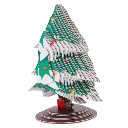 Homoyoyo Weihnachtsbaum Puzzle DIY Bastelset aus Papier Langlebiges Weihnachtsdekorationsmodell Einzigartiges für Familie und Freunde zum Zusammenbauen und Dekorieren Homoyoyo Weihnachtsbaum Puzzle DIY Bastelset aus Papier Langlebiges Weihnachtsdekorationsmodell Einzigartiges für Familie und Freunde zum Zusammenbauen und Dekorieren von Homoyoyo