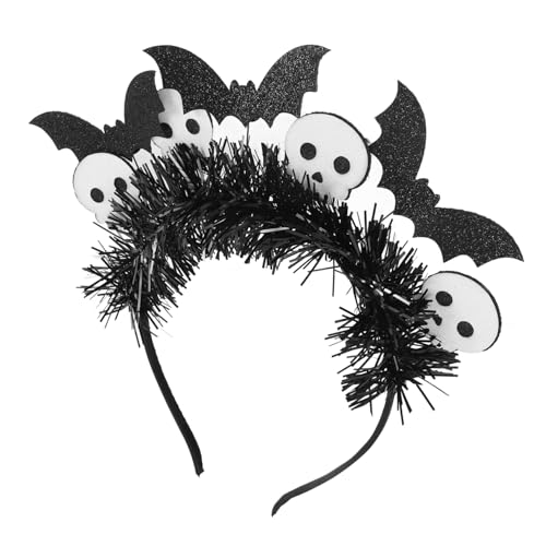 Homoyoyo Weißer Skelett Bat Head Hoop Stirnband Halloween Kostümstirnbänder Halloween -requisite Party-stirnbänder Halloween-cosplay-stirnbänder Party-kopfschmuck Schwarz Grüßer Homoyoyo Weißer Skelett Bat Head Hoop Stirnband Halloween Kostümstirnbänder Halloween -requisite Party-stirnbänder Halloween-cosplay-stirnbänder Party-kopfschmuck Schwarz Grüßer von Homoyoyo