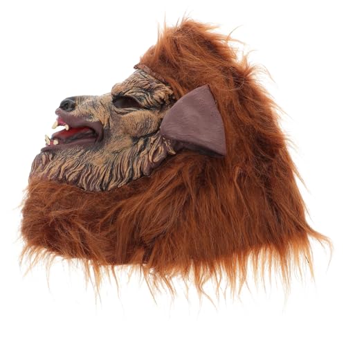 Homoyoyo Werwolf-Maske gruselige maske gruselmasken halloween gesichtsmaske Tiermaske Horrormaske Halloween Wolfskopfmaske Kostümmaske lustige Maske Werwolfkostüm für Herren Vinyl Coffee Homoyoyo Werwolf-Maske gruselige maske gruselmasken halloween gesichtsmaske Tiermaske Horrormaske Halloween Wolfskopfmaske Kostümmaske lustige Maske Werwolfkostüm für Herren Vinyl Coffee von Homoyoyo