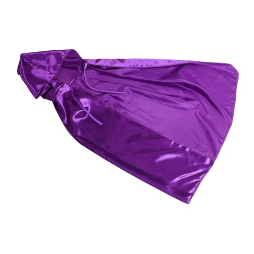 Homoyoyo Witch's Schal -umhang Halloween-umhang-stütze Halloween-mantelverzierung Weibliches Vampirkostüm Halloween-umhänge Halloween-pleuche-umhang Kap Satin Violett Homoyoyo Witch's Schal -umhang Halloween-umhang-stütze Halloween-mantelverzierung Weibliches Vampirkostüm Halloween-umhänge Halloween-pleuche-umhang Kap Satin Violett von Homoyoyo