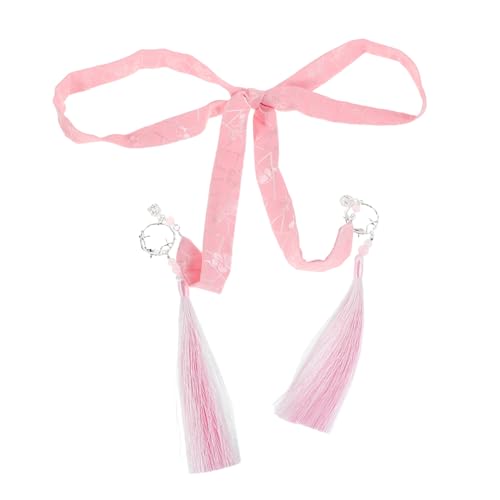 Homoyoyo Zartes Zweifarbiges Haarband aus Kunstseide mit Quasten für Hanfu Kostüme Traditioneller Kopfschmuck für Verschiedene Anlässe aus Strapazierfähigem Material Gefertigt Homoyoyo Zartes Zweifarbiges Haarband aus Kunstseide mit Quasten für Hanfu Kostüme Traditioneller Kopfschmuck für Verschiedene Anlässe aus Strapazierfähigem Material Gefertigt von Homoyoyo