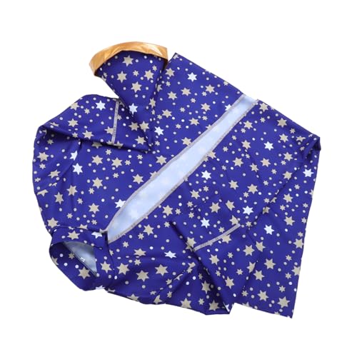 Homoyoyo Zaubererroben und -umhang Zauberer-Halloween-Kostüm Zaubererkostüm Damen Zaubererhut für Zaubererumhang und Hut welche Kostüme für Mädchen Polyester Homoyoyo Zaubererroben und -umhang Zauberer-Halloween-Kostüm Zaubererkostüm Damen Zaubererhut für Zaubererumhang und Hut welche Kostüme für Mädchen Polyester von Homoyoyo