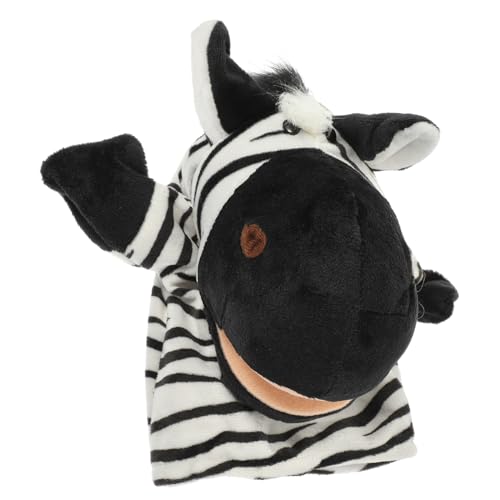 Homoyoyo Zebra Handpuppe Aus Weichem Plüsch – 1 Stück Für Kleinkinder – Ideal Als Und Kuscheltier – Fördert Kreativität Und Fantasie Beim von Homoyoyo