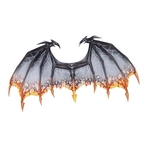 Homoyoyo kreative fliegende flügel Explosionskostüme für Erwachsene Halloweenkostüm Kostüm aufblasen Feenflügel halloween costume halloween kleidung Drachenflügelkostüm Flügel Kostüm Black von Homoyoyo