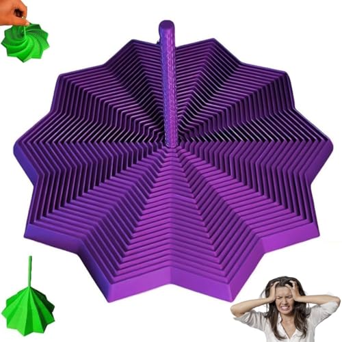 3D-Gedruckter Erweiterter Sensorischer Zappelstern, 3D-gedrucktes Fraktales Zappelsechseckspielzeug Mit Griffen, Erweiterbares Wirbelndes Spiraldesign, Für Erwachsene 3D-Gedruckter Erweiterter Sensorischer Zappelstern, 3D-gedrucktes Fraktales Zappelsechseckspielzeug Mit Griffen, Erweiterbares Wirbelndes Spiraldesign, Für Erwachsene von Homtrator