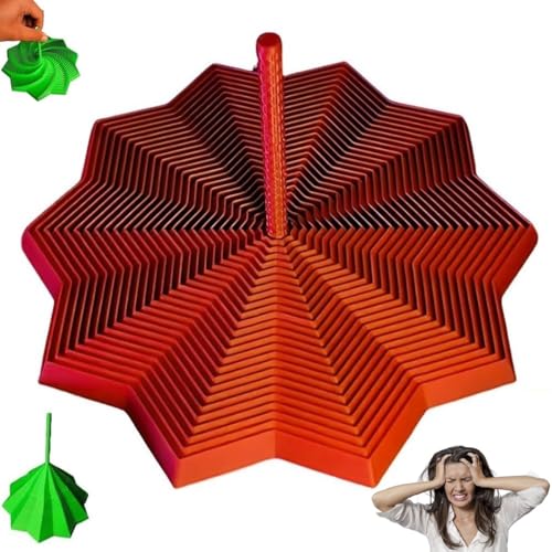 3D-Gedruckter Erweiterter Sensorischer Zappelstern, 3D-gedrucktes Fraktales Zappelsechseckspielzeug Mit Griffen, Erweiterbares Wirbelndes Spiraldesign, Für Erwachsene 3D-Gedruckter Erweiterter Sensorischer Zappelstern, 3D-gedrucktes Fraktales Zappelsechseckspielzeug Mit Griffen, Erweiterbares Wirbelndes Spiraldesign, Für Erwachsene von Homtrator