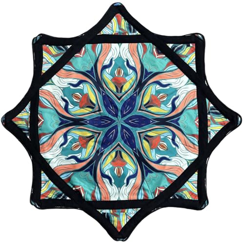 Flowstar Spinning Cloth for Anfänger, 24 Zoll Flow Star Spinning Cloth, Leicht Zu Drehendes, Seitlich Bedrucktes, Rotierendes Jonglierspielzeug Mit Fingerspitzen, Langlebiges, Lustiges Spielzeug Flowstar Spinning Cloth for Anfänger, 24 Zoll Flow Star Spinning Cloth, Leicht Zu Drehendes, Seitlich Bedrucktes, Rotierendes Jonglierspielzeug Mit Fingerspitzen, Langlebiges, Lustiges Spielzeug von Homtrator