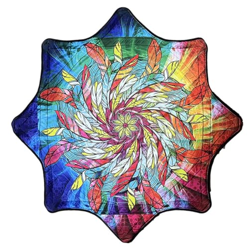 Flowstar Spinning Cloth for Anfänger, 24 Zoll Flow Star Spinning Cloth, Leicht Zu Drehendes, Seitlich Bedrucktes, Rotierendes Jonglierspielzeug Mit Fingerspitzen, Langlebiges, Lustiges Spielzeug Flowstar Spinning Cloth for Anfänger, 24 Zoll Flow Star Spinning Cloth, Leicht Zu Drehendes, Seitlich Bedrucktes, Rotierendes Jonglierspielzeug Mit Fingerspitzen, Langlebiges, Lustiges Spielzeug von Homtrator