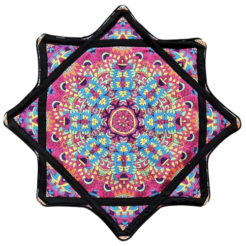 Flowstar Spinning Cloth for Anfänger, 24 Zoll Flow Star Spinning Cloth, Leicht Zu Drehendes, Seitlich Bedrucktes, Rotierendes Jonglierspielzeug Mit Fingerspitzen, Langlebiges, Lustiges Spielzeug Flowstar Spinning Cloth for Anfänger, 24 Zoll Flow Star Spinning Cloth, Leicht Zu Drehendes, Seitlich Bedrucktes, Rotierendes Jonglierspielzeug Mit Fingerspitzen, Langlebiges, Lustiges Spielzeug von Homtrator