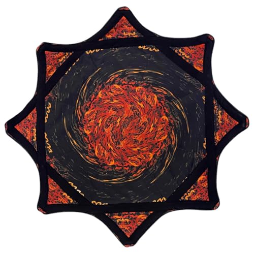 Flowstar Spinning Cloth for Anfänger, 24 Zoll Flow Star Spinning Cloth, Leicht Zu Drehendes, Seitlich Bedrucktes, Rotierendes Jonglierspielzeug Mit Fingerspitzen, Langlebiges, Lustiges Spielzeug Flowstar Spinning Cloth for Anfänger, 24 Zoll Flow Star Spinning Cloth, Leicht Zu Drehendes, Seitlich Bedrucktes, Rotierendes Jonglierspielzeug Mit Fingerspitzen, Langlebiges, Lustiges Spielzeug von Homtrator