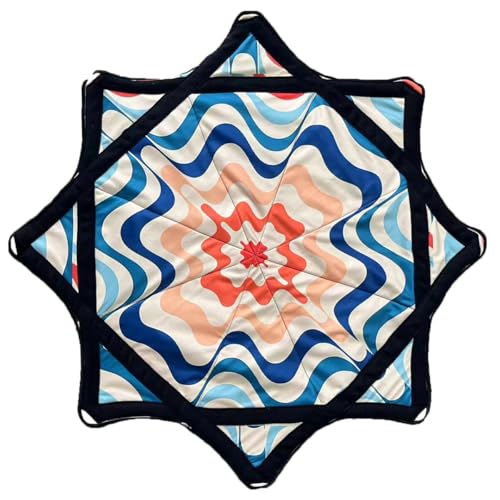 Flowstar Spinning Cloth for Anfänger, 24 Zoll Flow Star Spinning Cloth, Leicht Zu Drehendes, Seitlich Bedrucktes, Rotierendes Jonglierspielzeug Mit Fingerspitzen, Langlebiges, Lustiges Spielzeug Flowstar Spinning Cloth for Anfänger, 24 Zoll Flow Star Spinning Cloth, Leicht Zu Drehendes, Seitlich Bedrucktes, Rotierendes Jonglierspielzeug Mit Fingerspitzen, Langlebiges, Lustiges Spielzeug von Homtrator