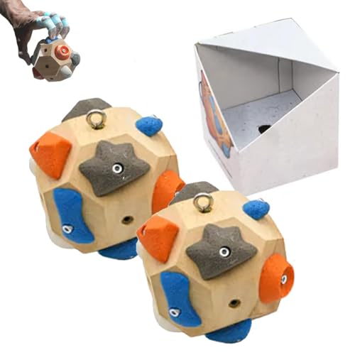 Homtrator Handgefertigter Boulderblock – Bauen Sie Kraft Und Präzision Auf, Boulderball Simuliert Klettergriffe An Felswänden, Einfacher Kletterball, 3D-Trainingsblöcke for Kletterfähigkeiten Homtrator Handgefertigter Boulderblock – Bauen Sie Kraft Und Präzision Auf, Boulderball Simuliert Klettergriffe An Felswänden, Einfacher Kletterball, 3D-Trainingsblöcke for Kletterfähigkeiten von Homtrator