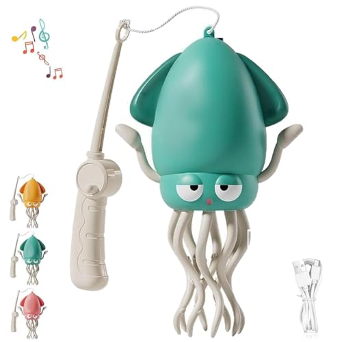 Homtrator Krabbelnder Oktopus for Babys, Elektrisches Krabbel-Oktopus-Spielzeug, Verspieltes Tanzendes Oktopus-Spielzeug, Wackeliger Wunder Tentakel Entdecker, Elektrisches Magisches Verrücktes(Grün) Homtrator Krabbelnder Oktopus for Babys, Elektrisches Krabbel-Oktopus-Spielzeug, Verspieltes Tanzendes Oktopus-Spielzeug, Wackeliger Wunder Tentakel Entdecker, Elektrisches Magisches Verrücktes(Grün) von Homtrator
