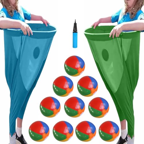 Homtrator Oma-Hosen-Hofspiel, Oma-Hosen-Outdoor-Spiel mit Hüpfbällen, riesige Wurfspiele for die Freizeit im Freien, Team-Staffel-Familientreffen-Party-Feldparty-Spielset Homtrator Oma-Hosen-Hofspiel, Oma-Hosen-Outdoor-Spiel mit Hüpfbällen, riesige Wurfspiele for die Freizeit im Freien, Team-Staffel-Familientreffen-Party-Feldparty-Spielset von Homtrator