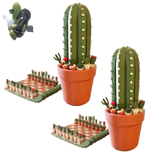 Kaktus-Schachbrett, 3D-gedrucktes Tragbares Magnetisches Schachbrett Für Erwachsene, Aufrollbares Kreatives Schachset Mit Pflanzenmotiv, Lustiges Schachgeschenk Für Pflanzenliebhaber Kaktus-Schachbrett, 3D-gedrucktes Tragbares Magnetisches Schachbrett Für Erwachsene, Aufrollbares Kreatives Schachset Mit Pflanzenmotiv, Lustiges Schachgeschenk Für Pflanzenliebhaber von Homtrator