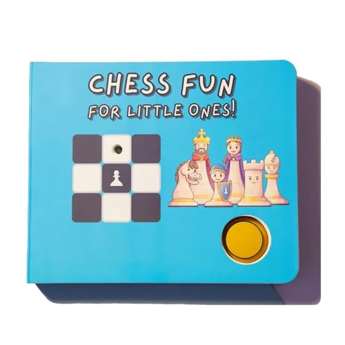 Schachspaß Für Die Kleinen, Interaktives Buch Für Kinder Mit 24-farbigen LED-Leuchten, Lernen Sie Schachspielregeln, Strategien, Gambits, Lernen Sie Spiele Für Anfänger Für Kinder Schachspaß Für Die Kleinen, Interaktives Buch Für Kinder Mit 24-farbigen LED-Leuchten, Lernen Sie Schachspielregeln, Strategien, Gambits, Lernen Sie Spiele Für Anfänger Für Kinder von Homtrator