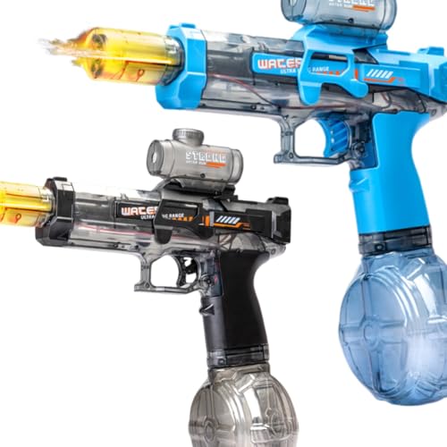 Splasher X Guns, Elektrische Wasserpistole for Erwachsene und Kinder, Ultimate Battle Blaster Elektrische Wasserpistolen, Realistische Mündungsflamme, Sommer-Partyspielzeug for Strand und Pool Splasher X Guns, Elektrische Wasserpistole for Erwachsene und Kinder, Ultimate Battle Blaster Elektrische Wasserpistolen, Realistische Mündungsflamme, Sommer-Partyspielzeug for Strand und Pool von Homtrator